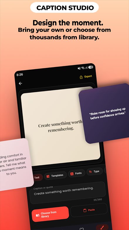 Captions for Instagram — subtitle studio